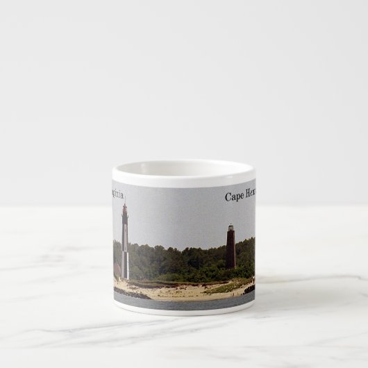 Cape Henry Lighthouses espresso mug (Devant)