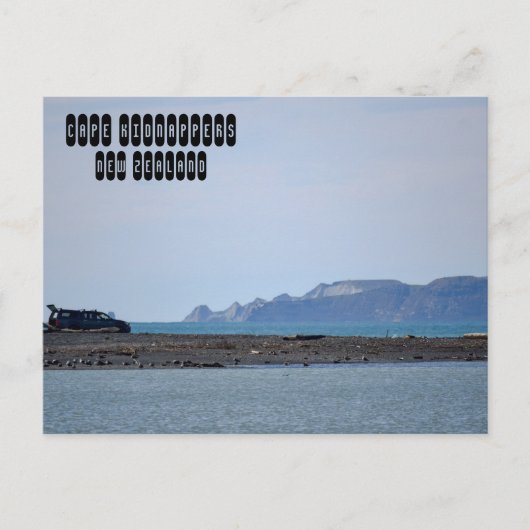 Cape Kidnappers Briefkaart (Voorkant)
