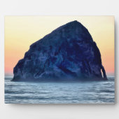 Cape Kiwanda Haystack Rock bij Sunset Fotoplaat (Voorkant)