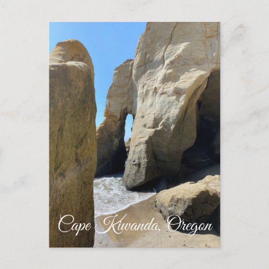 Cape Kiwanda Oregon Briefkaart (Voorkant)