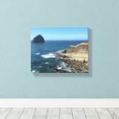Cape Kiwanda Oregon Canvas Afdruk (Insitu (Houten vloer))