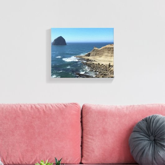 Cape Kiwanda Oregon Canvas Afdruk (Insitu (Woonkamer))