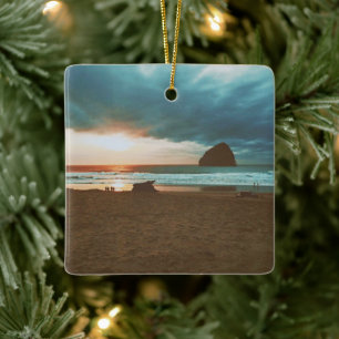 Cape Kiwanda - Pacific City - OR Keramisch Ornament