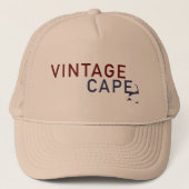 Cape Logo Trucker Hat Pet (Voorkant)