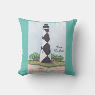 Cape Lookout Lighthouse Worpillow Kussen