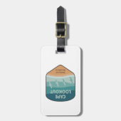 Cape Lookout National Seashore Seagulls Bagagelabel (Voorkant verticaal)