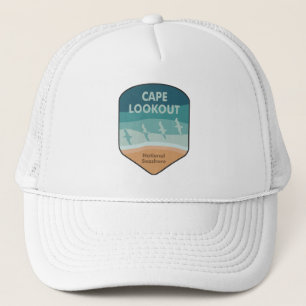 Cape Lookout National Seashore Seagulls Trucker Pet