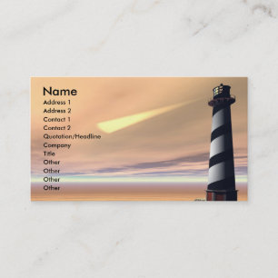 CAPE LOOKOUT VISITEKAARTJE