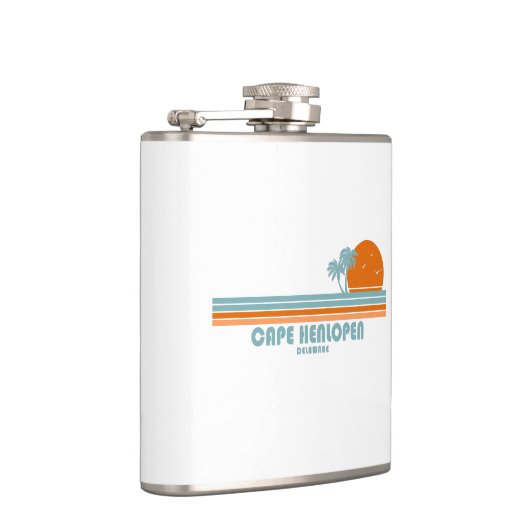 Cape lopen HenDelaware Sun Palm Trees Heupfles (Rechts)