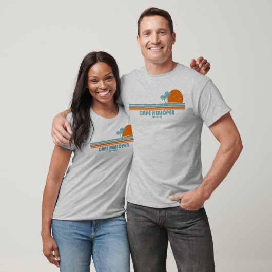 Cape lopen HenDelaware Sun Palm Trees T-shirt (Unisex)