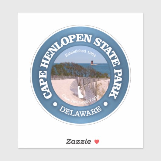 Cape lopen HenSP Sticker (Vel)