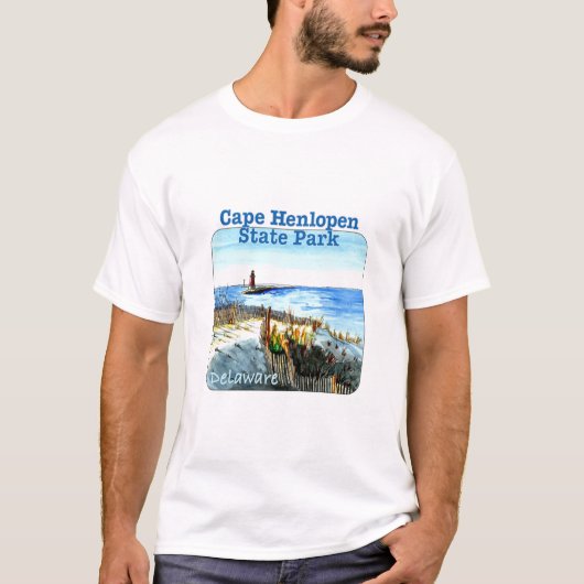 Cape lopen Henstate Park Delaware T-shirt (Voorkant)