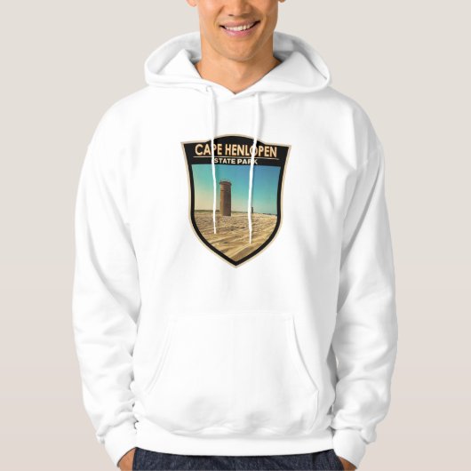 Cape lopen Henstate Park Delaware Waterverf Hoodie (Voorkant)