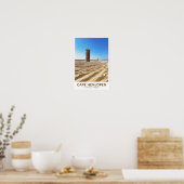 Cape lopen Henstate Park Delaware Waterverf Poster (Keuken)