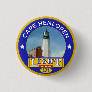 Cape lopen Henvuurtoren Ronde Button 3,2 Cm