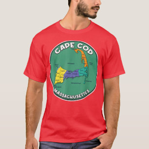 Cape Massachusetts Boston Hyannis Dennis Ocean Pet T-shirt