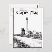 Cape May Briefkaart (Voorkant / Achterkant)