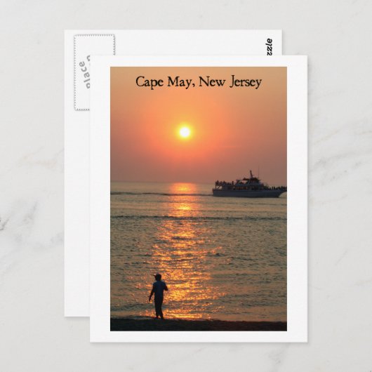 Cape May Briefkaart (Voorkant / Achterkant)