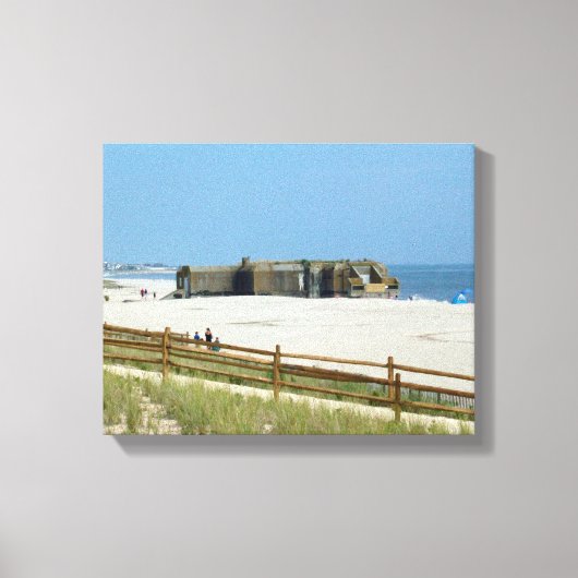 Cape May Bunker Canvas Afdruk (Voorkant)