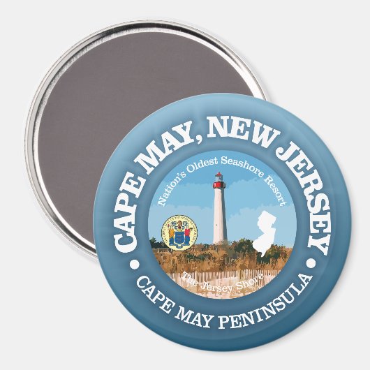 Cape May (C) Magneet (Voorkant / Achterkant)