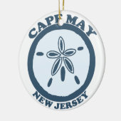 Cape May. Keramisch Ornament (Links)