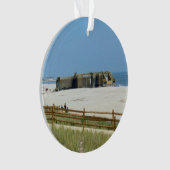 Cape May Lighthouse & Bunker Ornament (voorkant)