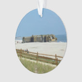 Cape May Lighthouse & Bunker Ornament (voorkant)
