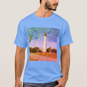 Cape May Lighthouse Canvas Print T-shirt