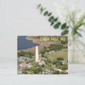 Cape May Lighthouse, Cape May, NJ Briefkaart (Staand voorkant)