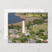 Cape May Lighthouse, Cape May, NJ Briefkaart (Voorkant / Achterkant)