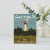 Cape May Lighthouse carte de voeux/carte postale (Debout devant)
