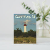 Cape May Lighthouse carte de voeux/carte postale (Debout devant)