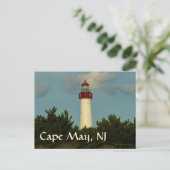 Cape May Lighthouse carte de voeux/carte postale (Debout devant)