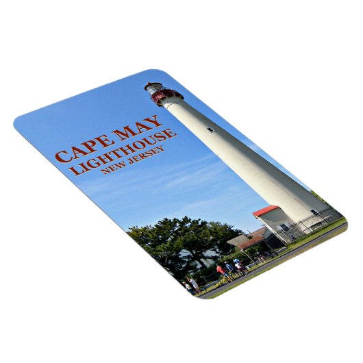 Cape May Lighthouse, New Jersey Flexi Magnet (Côté Droit)