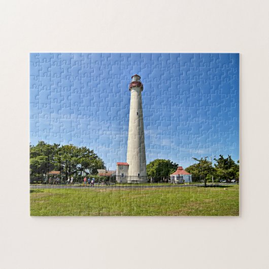 Cape May Lighthouse, New Jersey Jigzaag Puzzle Legpuzzel (Horizontaal)