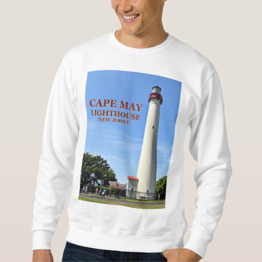 Cape May Lighthouse, New Jersey Sweatshirt (Devant)