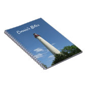 Cape May Lighthouse New Jersey Writing Journal (Côté Droit)