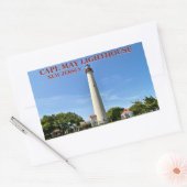 Cape May Lighthouse, Stickers New Jersey (Enveloppe)