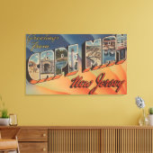 Cape May, New Jersey - grote brievenbussen Canvas Afdruk (Insitu (Woonkamer))