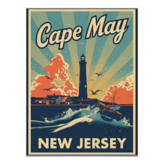 Cape May, New Jersey Perfect Poster