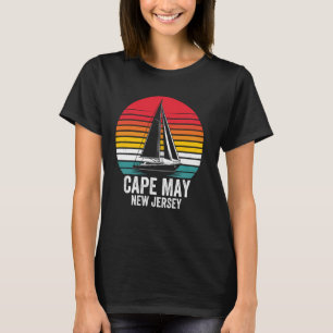 Cape May New Jersey, Sailing Cape May, Zeilboot Ca T-shirt