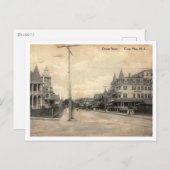 Cape May NJ, Ocean Street, c1910  Briefkaart (Voorkant / Achterkant)