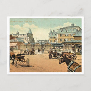 Cape May NJ, Stockton Baths,  Briefkaart