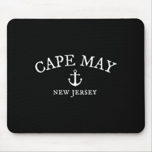 Cape May Nj T-shirt, New Jersey Zee Stad Muismat