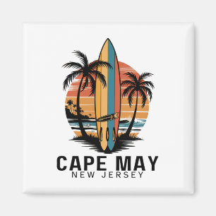 Cape May Point State Park New Jersey Surfen Surfe Magneet