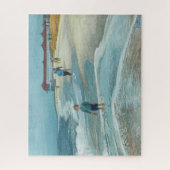 Cape May Point Surf Jigsaw Puzzle (Vertical)