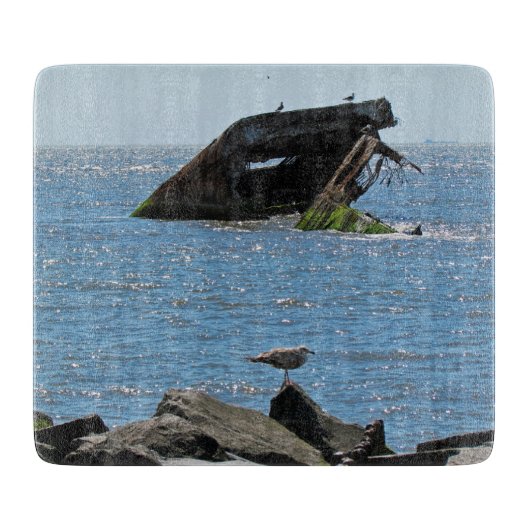 Cape May Shipwreck Snijplank (Voorkant)