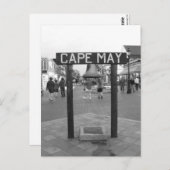 Cape May * teken Briefkaart (Voorkant / Achterkant)