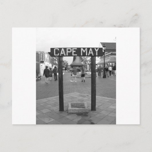 Cape May * teken Briefkaart (Voorkant)