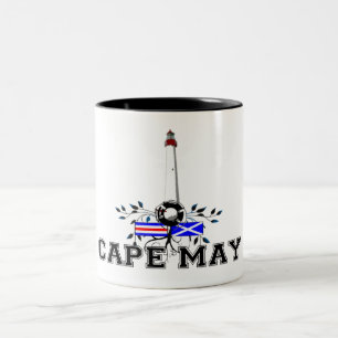 Cape May Tweekleurige Koffiemok